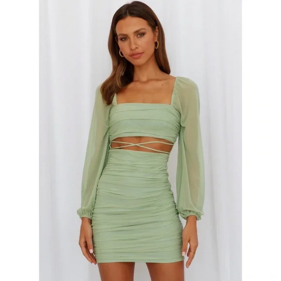 Hello Molly Long Flight Dress - Picture 2 of 6